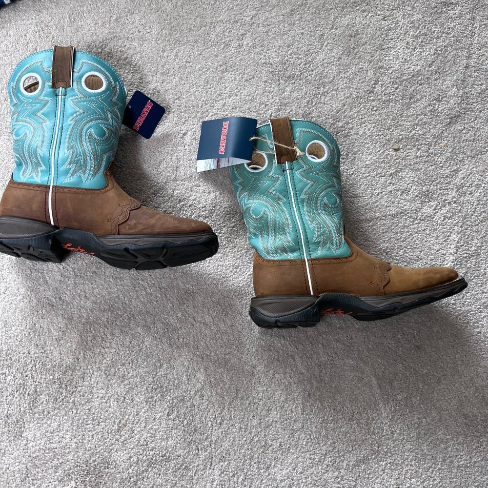 Durango Lady Rebel Western Square Toe Cowboy Boots